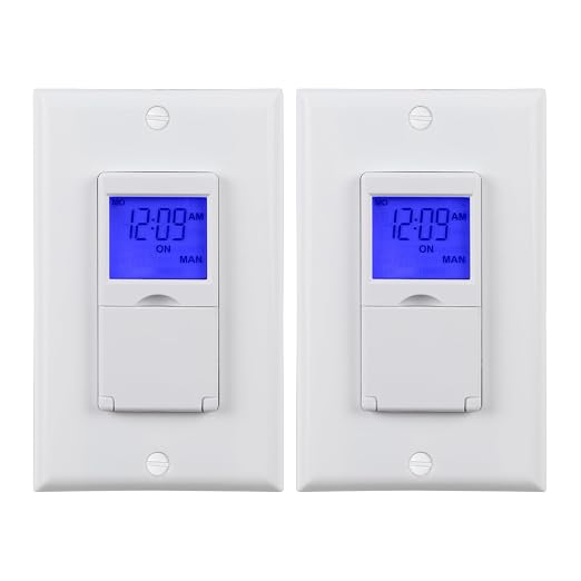 BN-LINK 7 Day Programmable in-Wall Timer Switch by BN-LINK
