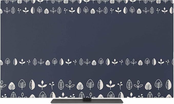 Vintage Rustic Botanical Herb Indoor TV Cover, Elastic TV Screen Protector by Unknown