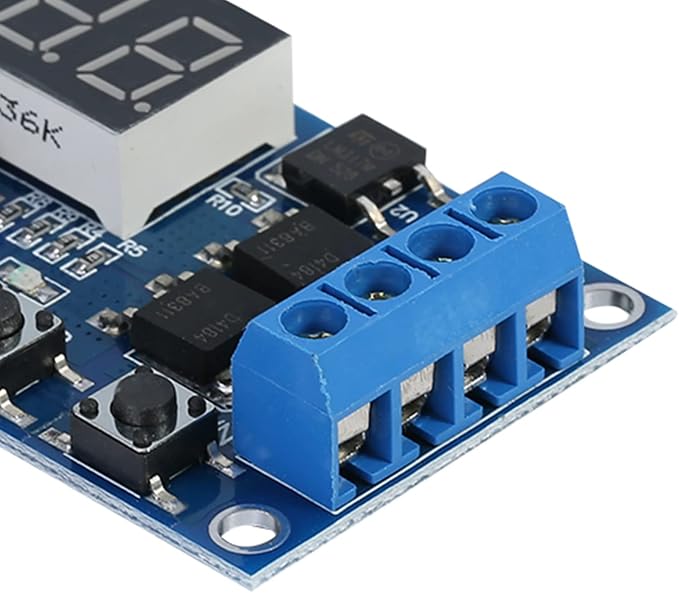 DC 5V-36V Cycle Timer Delay Timer Relay Module - Image 8