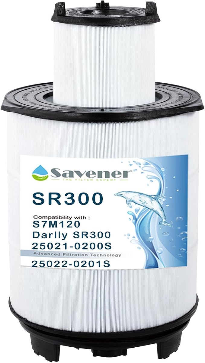 Savener® S7M120 System 3 Inner and Outer Pool Filter, Compatible by Savener