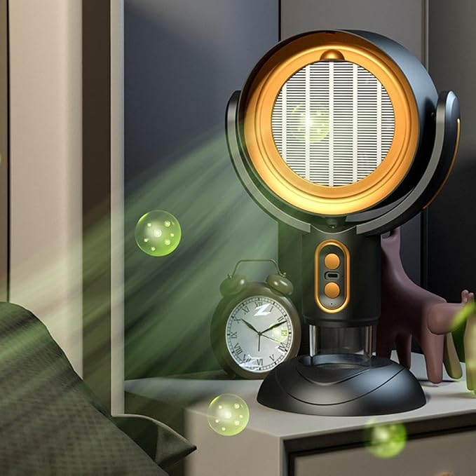 Smoke Fan for Indoor Smoking, High Fan Air Purifier and Odor Eliminator - Image 3