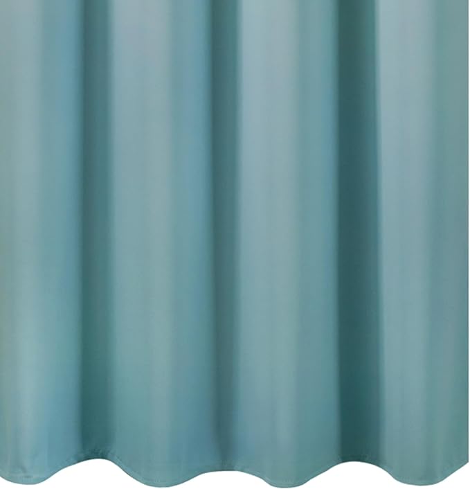 LEMOMO Stone Blue Thermal Blackout Curtains/52 x 95 Inch/Set of 2 Panels Room Darkening Curtains for Bedroom