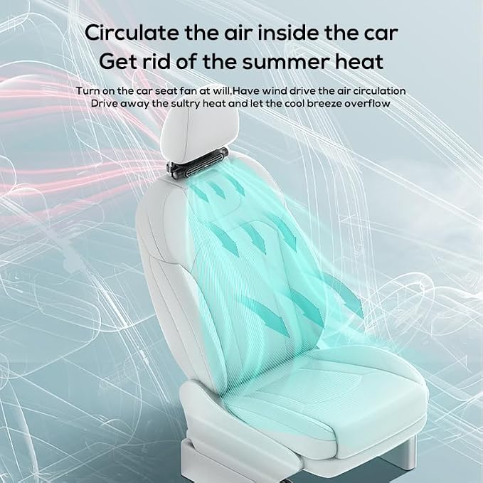 Car Fan for Driver and Passenger's Seat - Image 3