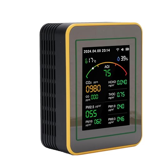 WALFRONT Air Quality Detector 15 in 1 WiFi APP Control PM2.5 Meter PM10 Monitor - Image 4