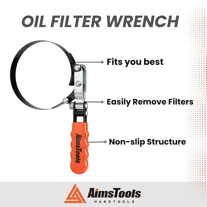 3005 Automotive Universal Oil Filter Swivel Removal Wrench - Image 2