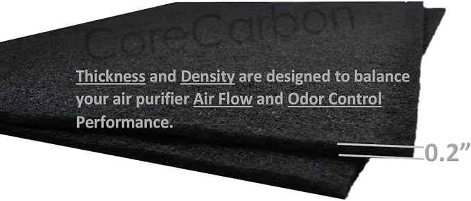 4-Pack Carbon Pre-Filter Designed to Fit Honeywell Quiet Clean | Air Purifier - Image 8