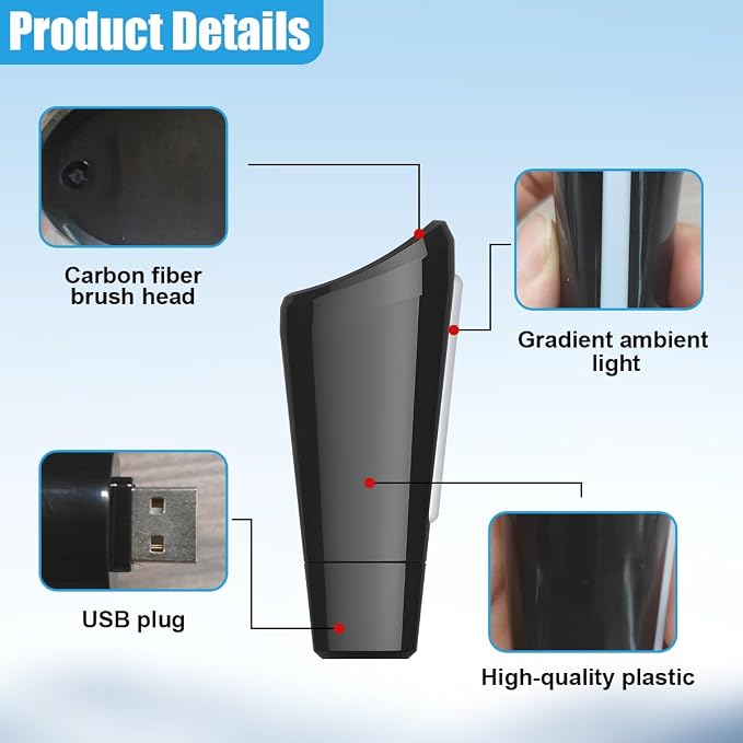 Car Air Cleaner Ionizer, Plug-in Auto Air Freshener - Image 3