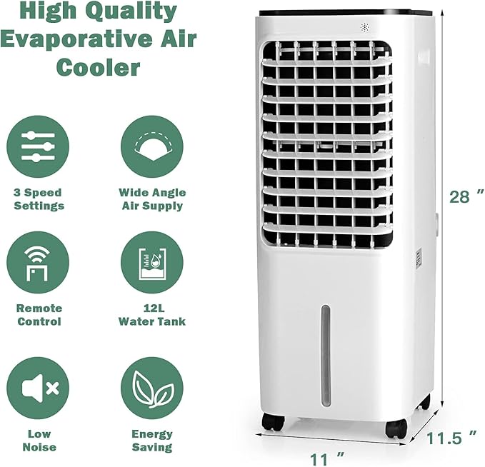 DORTALA Swamp Cooler, Evaporative Air Cooler - Image 6