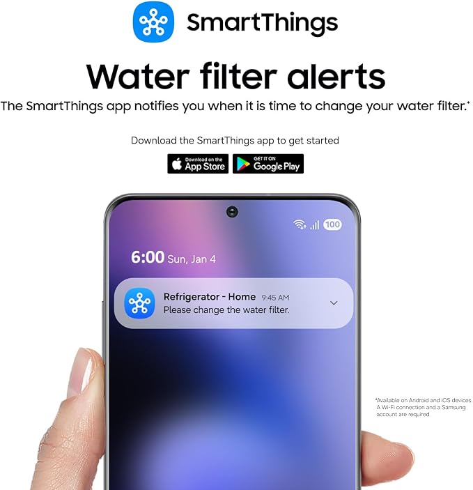 Samsung HAF-QIN-2P/EXP Genuine Refrigerator Water Filter, 6-Month Life - Image 5