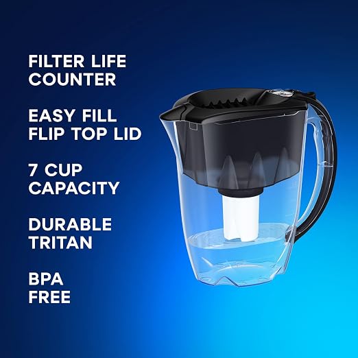 AQUAPHOR Water Filter Pitcher Ideal 7 Cup - Image 2
