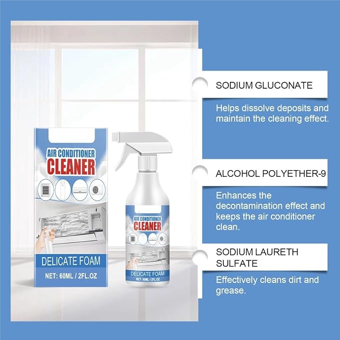 Air Conditioner Cleaner, Spray Deeply Cleans Internal Dust, Air Conditioner - Image 7