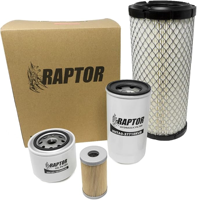 Filter Kit Compatible with Kubota L4600 L4600F L4600DT L3240 L3540 L3940 L4240 by Unknown