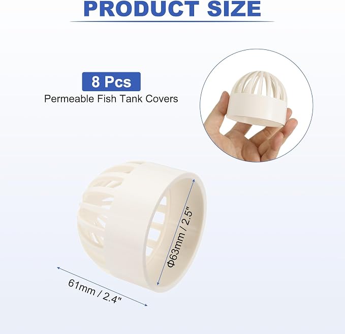 PATIKIL 2.5 Inch Fish Cover Permeable Cap - Image 2