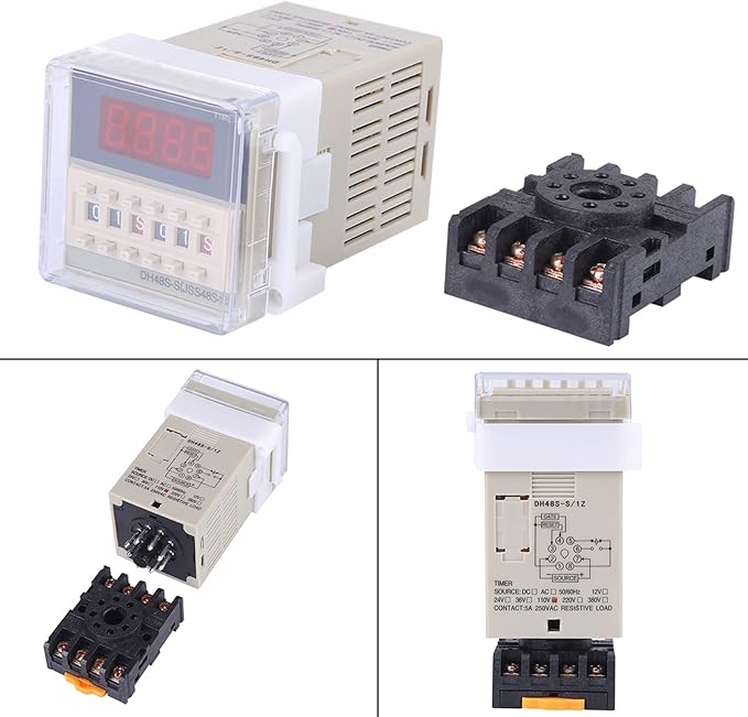LED Display Automation Digital, dh48s Digital Display time Relay Delay Timer - Image 9