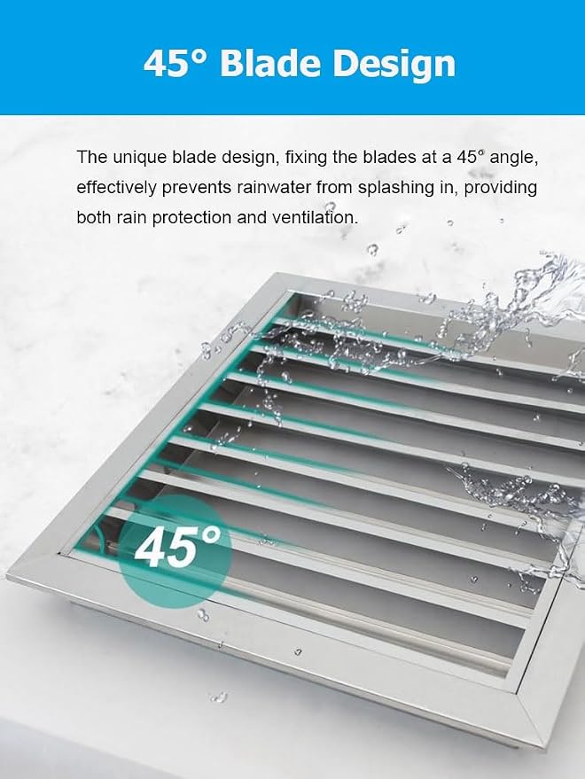 304 Stainless Steel Decorative Vent Cover - Image 5