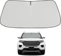 Proadsy 2026 Upgrade Windshield Sun Shade Custom Fit Ford Explorer 2020-2025 by Proadsy