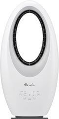 LivePure Bladeless Oscillating Fan w/Filter and Aroma Tray. 3-Speed Adjustment by LivePure