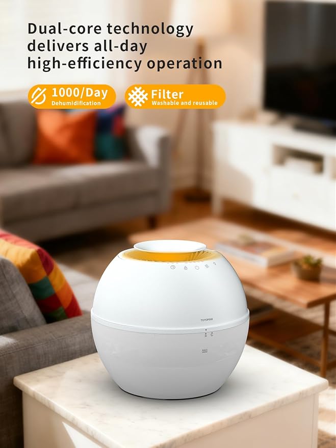 2 in 1 Dehumidifier & Humidifier Combo, 101oz Smart - Image 3