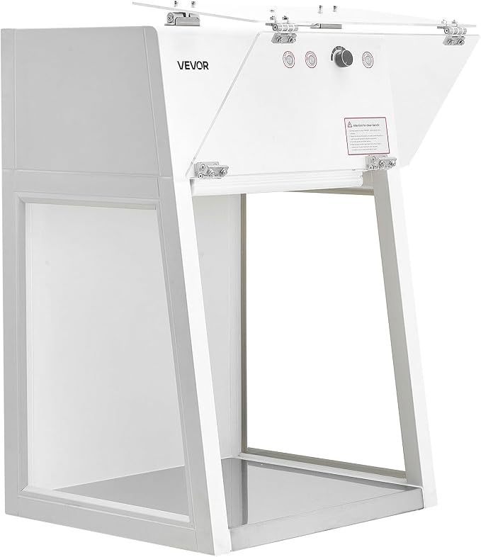 VEVOR Laminar Flow Hood, 20.08 x 20.47 x 23.62 inch Working Area Portable Clean - Image 9