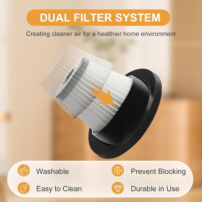 Vacuum Cleaner Fiter Washable Reusable Replacement - Image 3