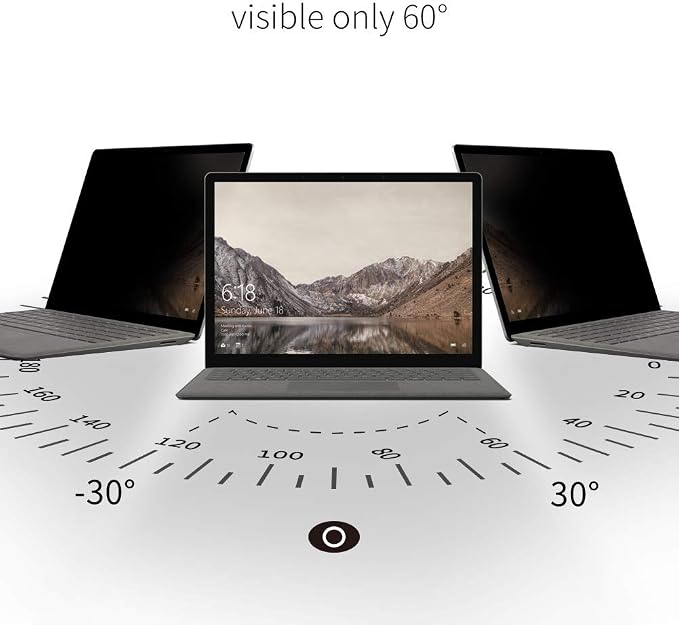 for Microsoft Surface Laptop 3/4/5 th Gen 13.5 inch Fully Removable Privacy - Image 2