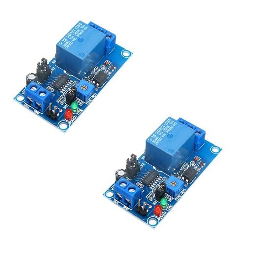 2 Pcs DC 12V Time Delay Relay Module Trigger Circuit Timer Timing Board Switch by Unknown