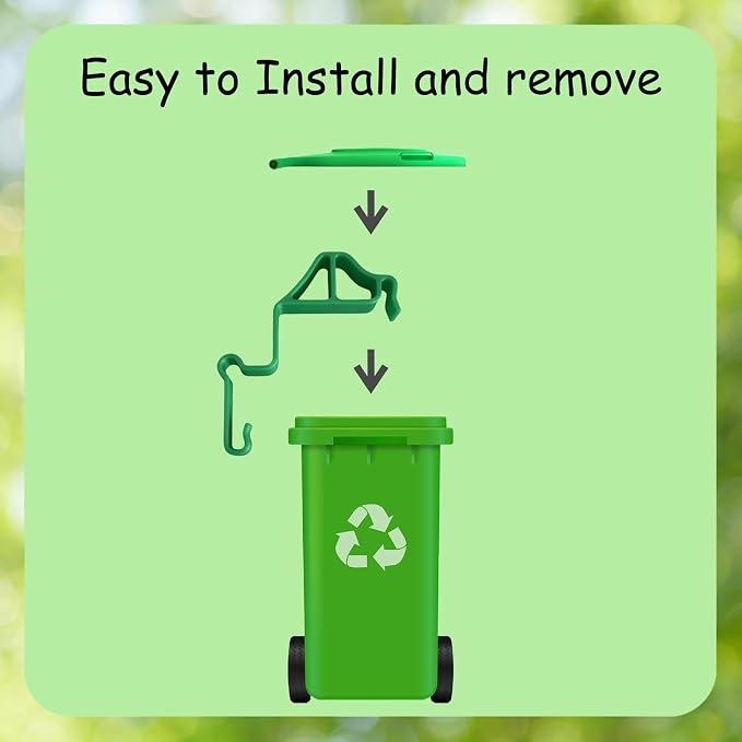 2 PCS Trash Can Ventilation Clip, Garbage Bin Air Circulation Accessory to Keep - Image 4