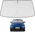 Proadsy 2026 Upgrade Windshield Sun Shade Custom Fit 2014-2019 Kia Soul by Proadsy