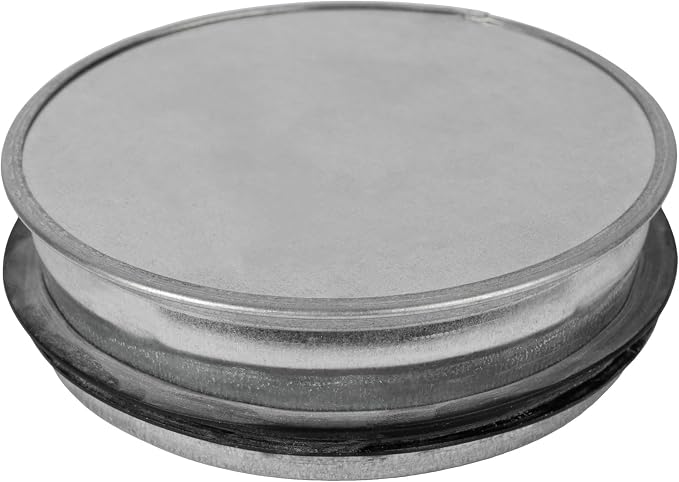 Repa Market 4 Inch Galvanized Steel End Cap by RepaMarket