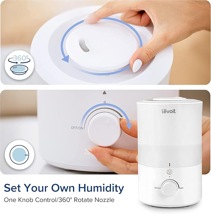 Levoit Top Fill 3L Humidifiers for Bedroom - Image 9