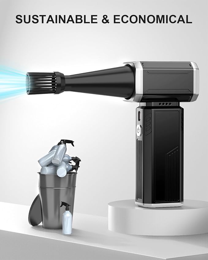 Electric Air Duster, Mini Vacuum Cleaner - Image 3