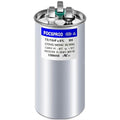 FOCSPROD 70+10 uF 70/10 MFD ±6% 370V/440V CBB65B AC Capacitor, Dual Run Round by FOCSPROD