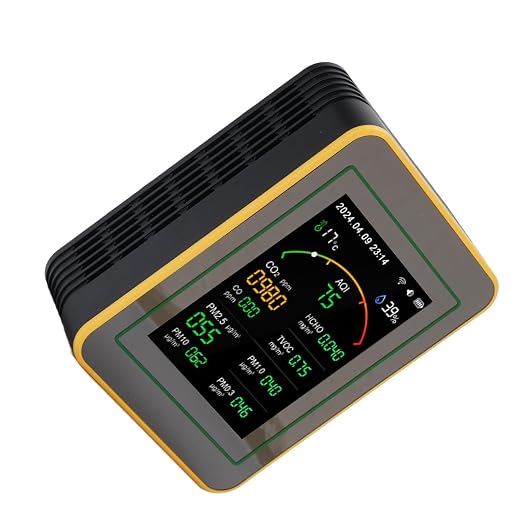 WALFRONT Air Quality Detector 15 in 1 WiFi APP Control PM2.5 Meter PM10 Monitor - Image 2