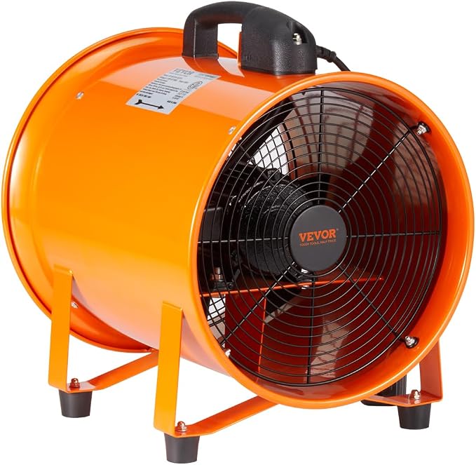 VEVOR Air Mover Blower Fan 8 Inch, 1070CFM 195W - Image 12