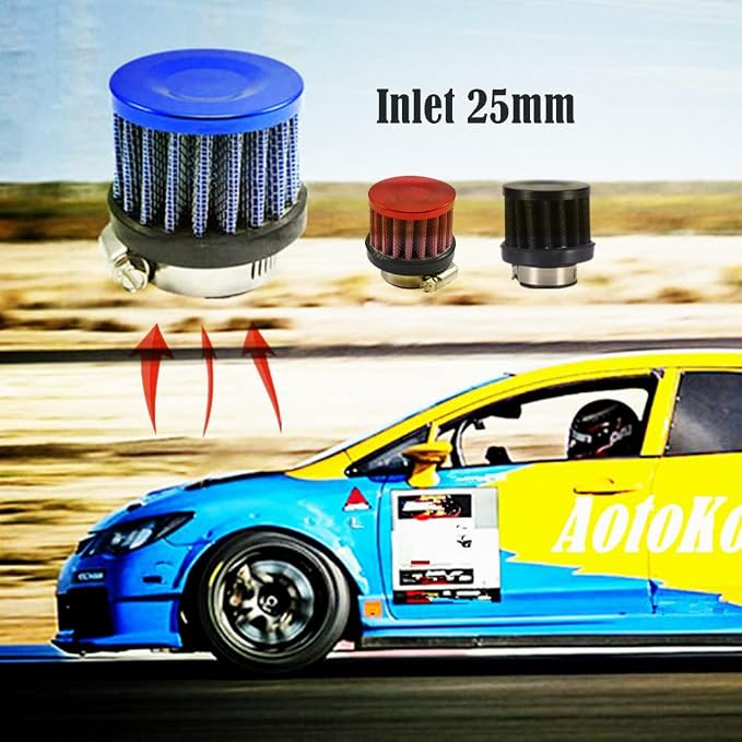 25mm Air Intake Filter-4 Pack - Image 5