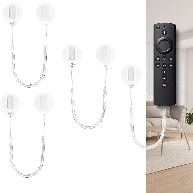 3-Pack Magnetic TV Remote Leash Holders by Unknown