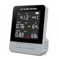 6-in-1 Air Quality Monitor, Smart Indoor CO2 Detector & HCHO TVOC AQI Tester by morhandisn