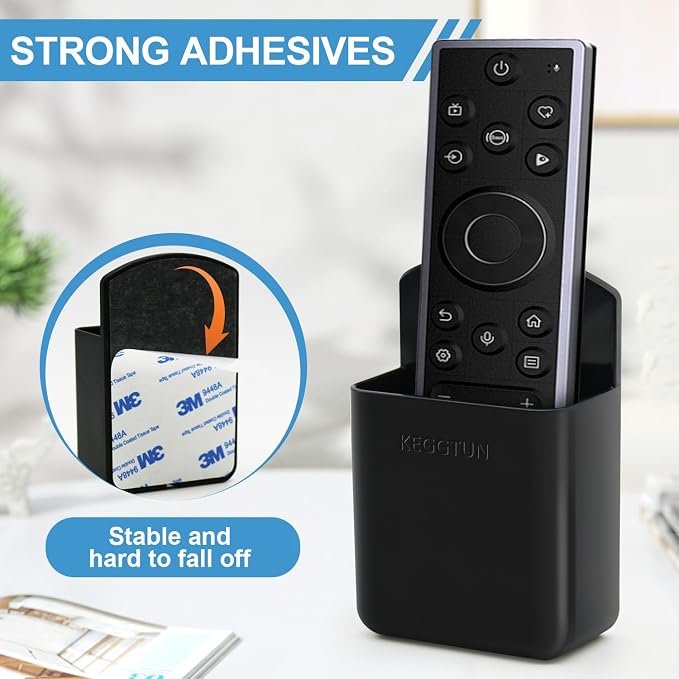 Remote Control Holder Wall Mount, TV Remote Holder Wall Mount, Marker Holder - Image 4