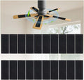 20 Pcs Ceiling Fan Filters for Blades, Fan Air Purifier Pads by Zejoot