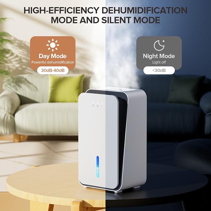 1000 sq.ft Dehumidifier for Home, Dehumidifiers for Basement, Bedroom - Image 5