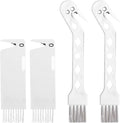 4 PCS Handheld Vacuum Brush Cleaner Tool, Universal Vacuum Brush Cleaning Tool by Unknown
