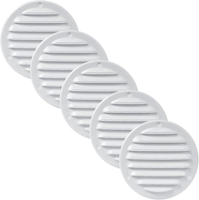 Vent Systems 4" Inch White Soffit Vent Cover by VentSystems