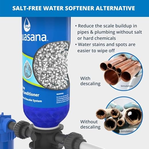 Aquasana Whole House Water Filter System | 1, 000 Gallons | Salt-Free Softener - Image 3