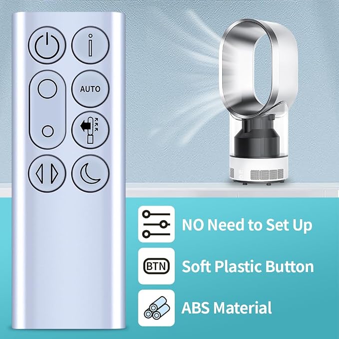 Replacement Remote Control for Dyson DP04 TP04 TP06 TP09 Pure Cool Air Purifier - Image 3