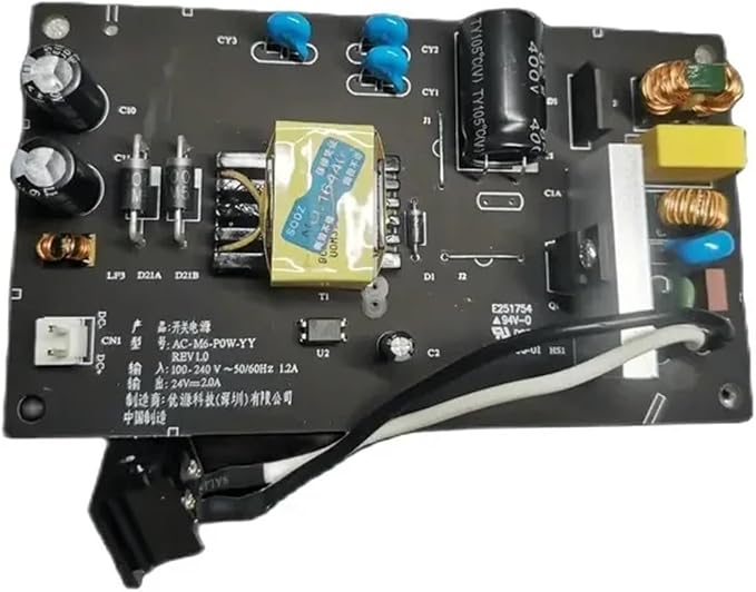 Ac-M6-Pow-Xr AC-M6-POW-YY Air Purifier Power Supply Board，Compatible by Unknown
