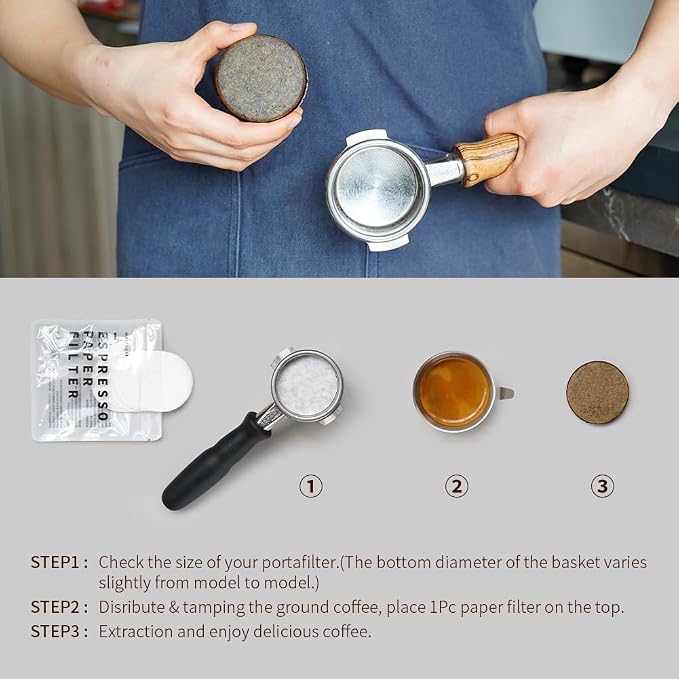 watchget 51mm Espresso Paper Filters - Image 5