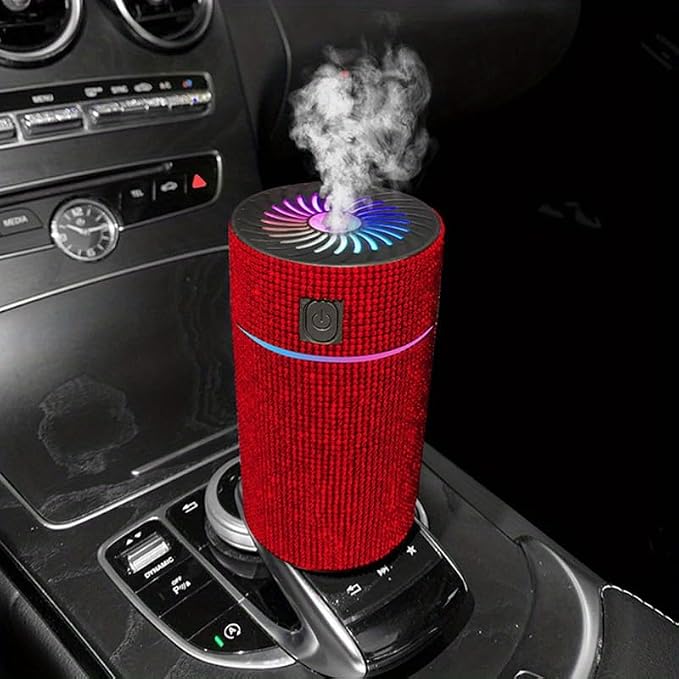 Luxury Rhinestone Car Diffuser Humidifier - Image 7