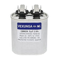 VEXUNGA 5uF 370/440VAC 50/60Hz CBB65 CBB65A Oval Run Start Capacitor 5 MFD by VEXUNGA