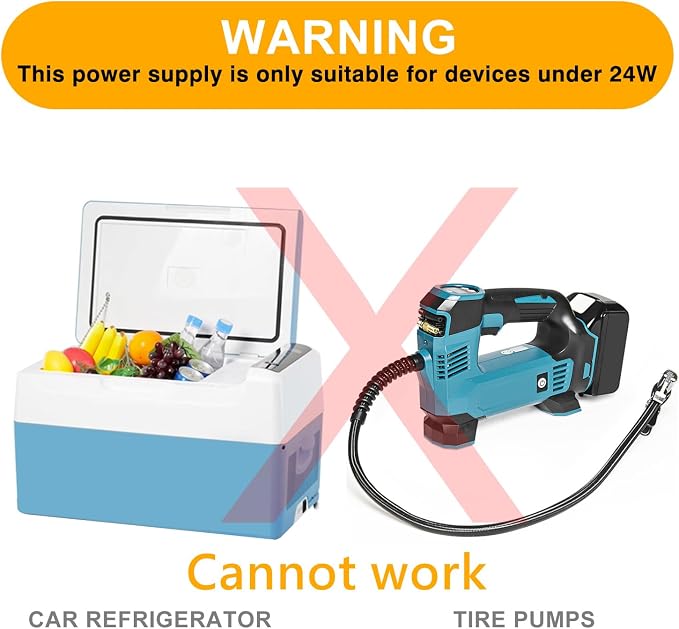 AC to DC Converter 2A Car Cigarette Lighter Socket, SANSUN 120V to 12V Supply - Image 4