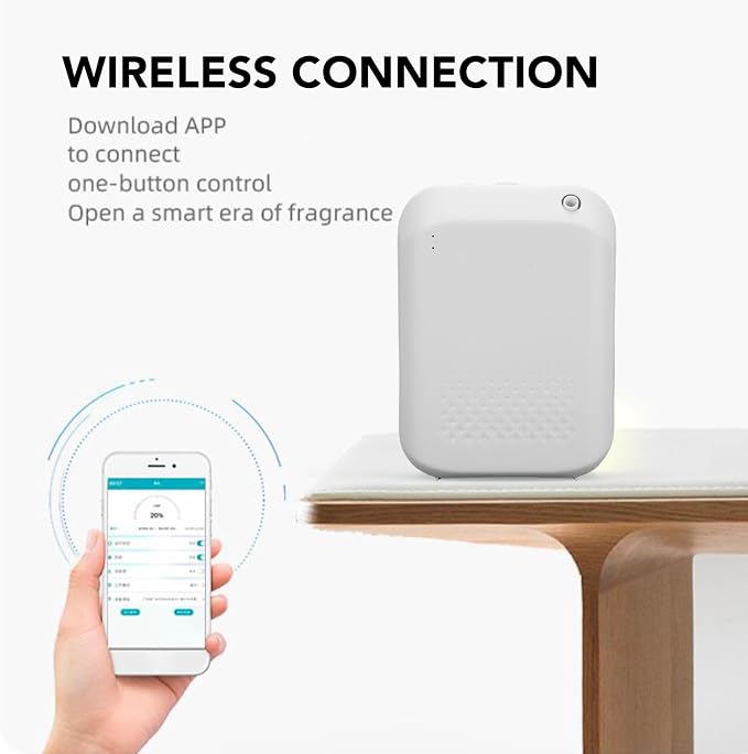 Zunate Smart Scent Air Machine 150ML Bluetooth Cold Air Diffuser - Image 3